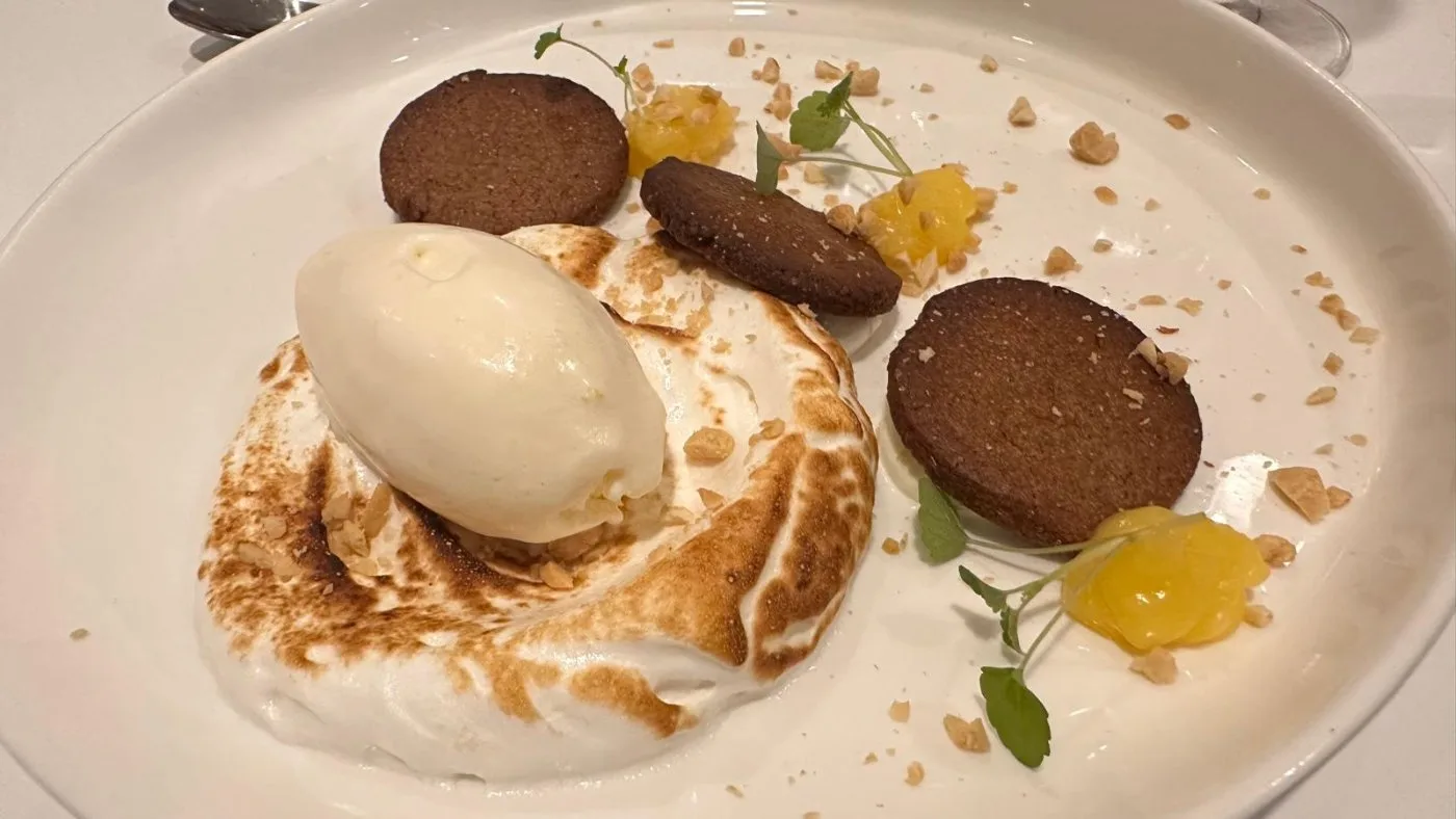 Voorbeeld van Losgeslagen lemon meringue taart
