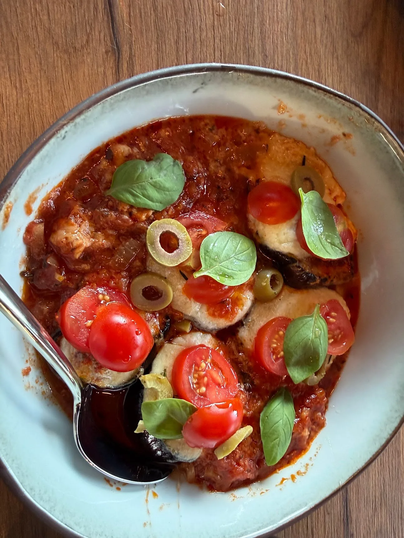 Voorbeeld van Aubergine parmigiana