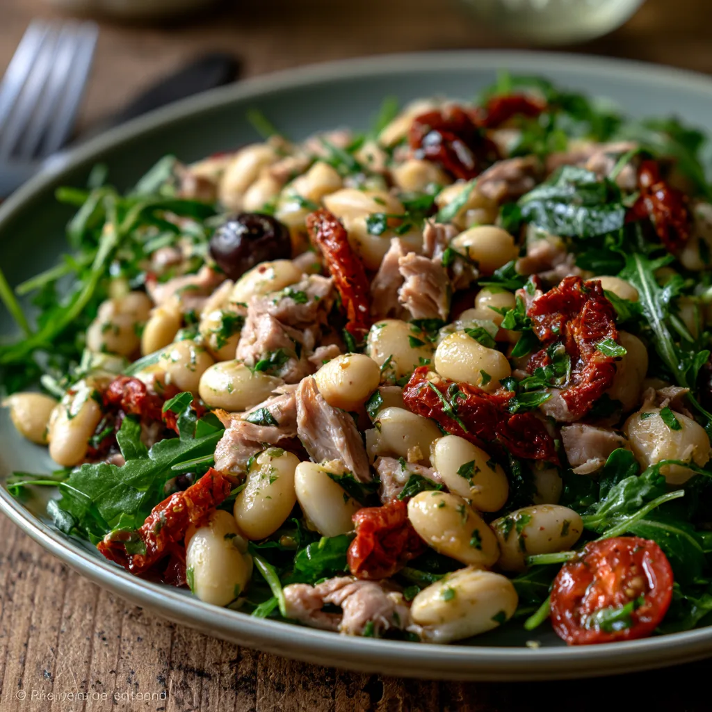 Voorbeeld van Witte bonensalade met tonijn