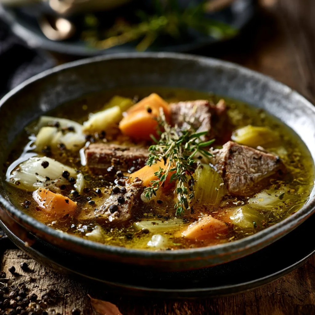 Voorbeeld van De bouillon