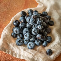Foto van blauwe bes
