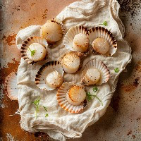 Foto van coquilles (sint-jakobsschelpen)