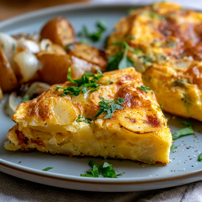 Voorbeeld van Aardappeltortilla