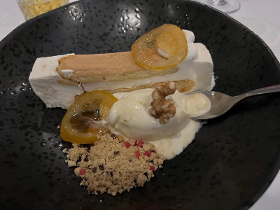Voorbeeld van Lemon Milano met gesuikerde citroen en yoghurt-honingijs